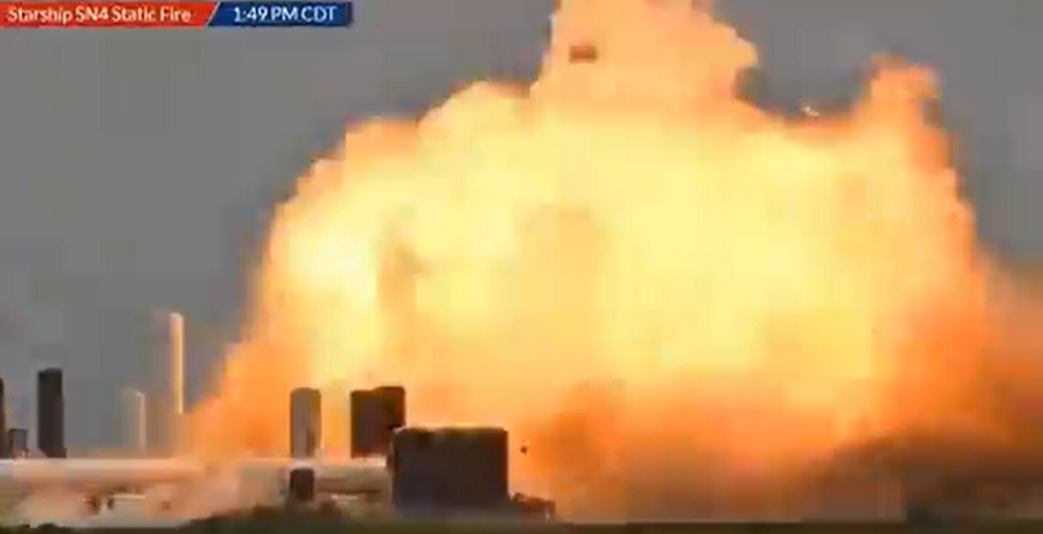 Una nave de SpaceX explotó en Texas. (Especial)
