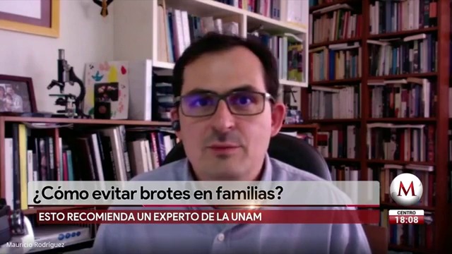 Para evitar brotes de covid-19 en familias, esto recomienda un experto de la UNAM