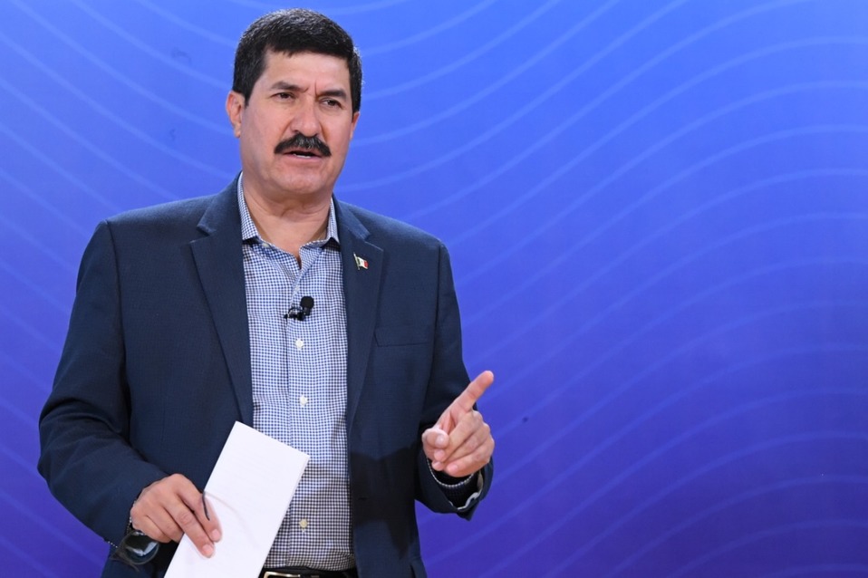 El gobernador de Chihuahua, Javier Corral. (Juan José García Amaro)