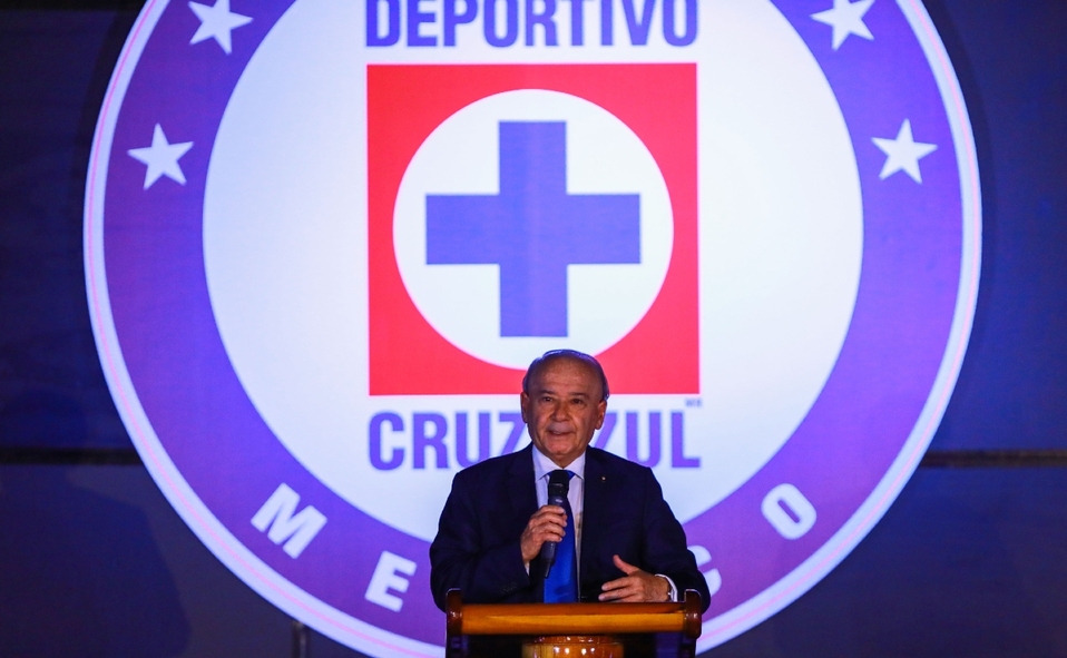Guillermo Álvarez Cuevas, presidente del Cruz Azul (Imago7)
