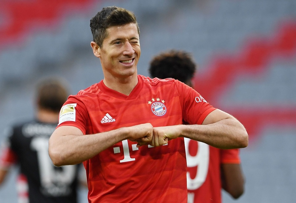 Robert Lewandowski, jugador del Bayern Múnich (Reuters)