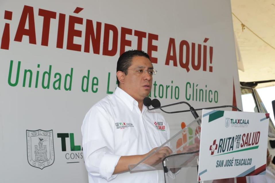 Afirma el Secretario de Salud, René Lima Morales que Tlaxcala se va a adherir a la estrategia federal del semáforo epidemiológico. (Especial)