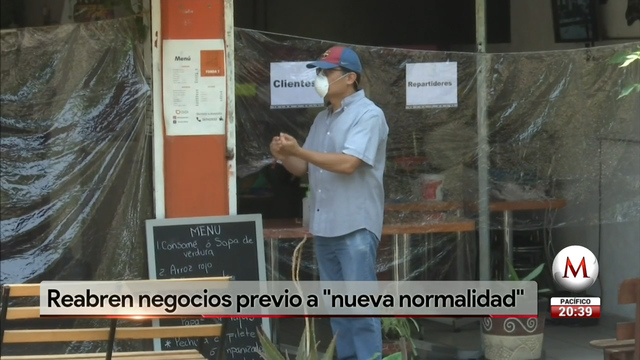 Reabren negocios previo a la “Nueva Normalidad”