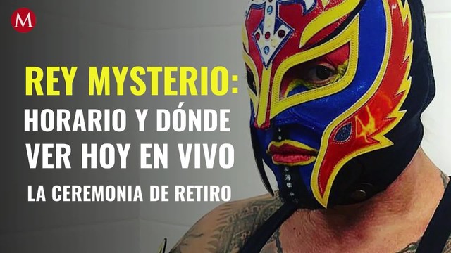 Rey Mysterio: horario y dónde ver hoy EN VIVO la ceremonia de retiro