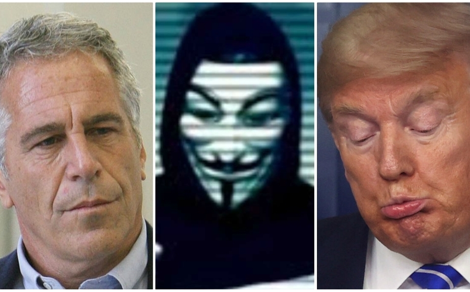 Jeffrey Epstein. Supuesta relación con Donald Trump, según Anonymous