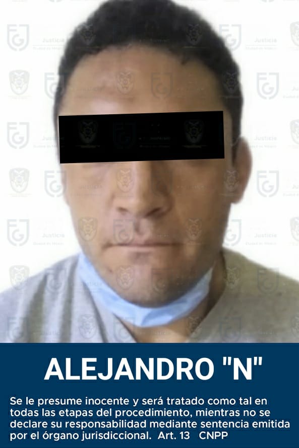Alejandro 'N' fue detenido por violar a una menor de tres años / Especial