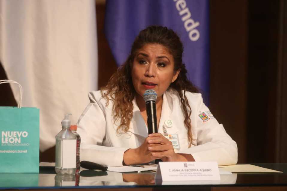 Amalia Becerra Aquino, sub directora del hospital Metropolitano. Foto: Leonel Rocha.