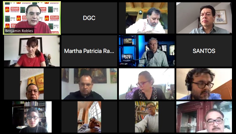 Diputados realizan foro virtual.