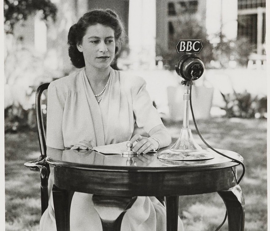 El discurso fue transmitido por la BBC a todo el reino británico.