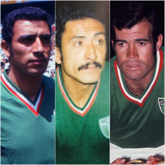 Héctor Pulido, Javier Guzmán y Gustavo Peña (Mexsport/Cruz Azul)