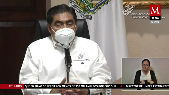 Miguel Barbosa reconoce el apoyo de comerciantes para frenar casos de covid-19
