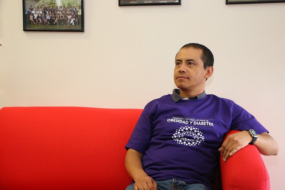 Raúl Alcázar Olán, investigador del Departamento de Ciencias de la Salud de la Universidad Iberoamericana Puebla. (Jaime Zambrano)