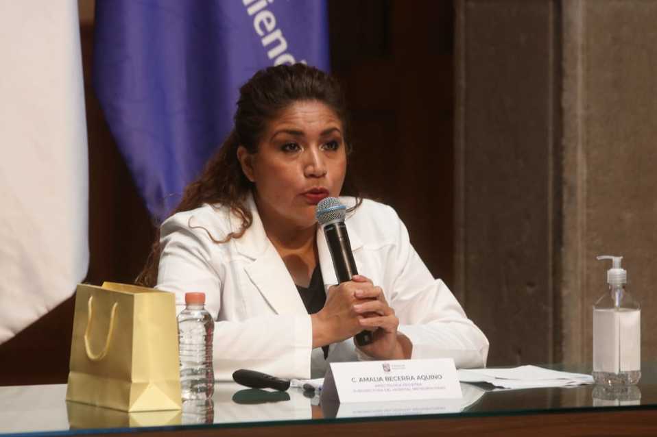 Amalia Becerra Aquino, sub directora del hospital Metropolitano. Foto: Leonel Rocha.