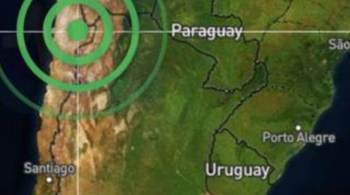 Chile registra sismo de magnitud 6.9 (Twitter)