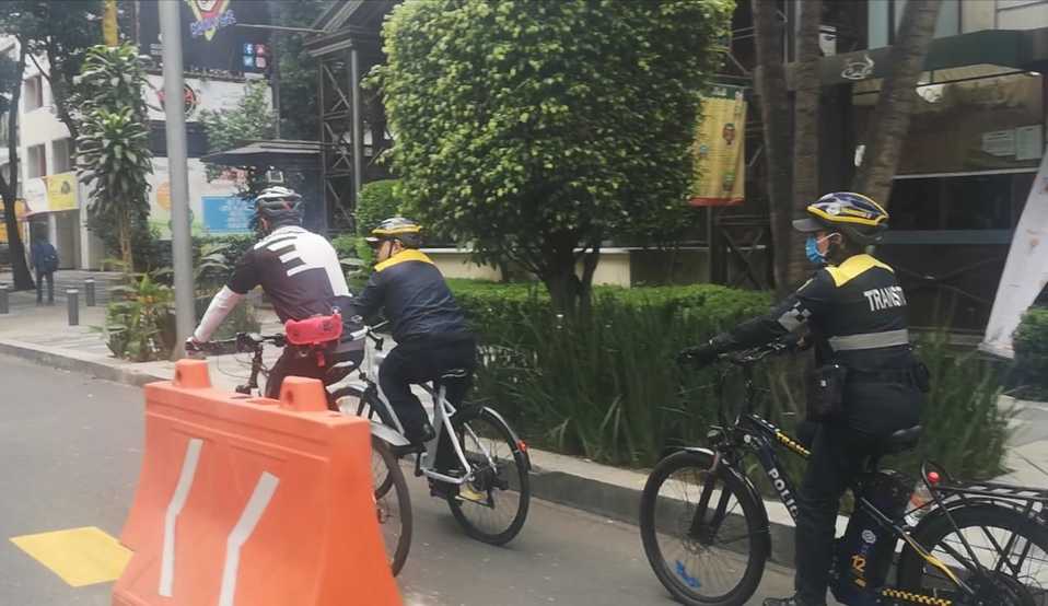 Los ciclistas hacen uso de esta vía durante la contingencia sanitaria. (César Velázquez)