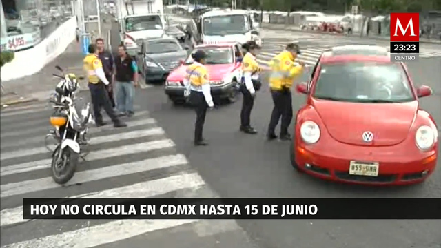 El programa Hoy No Circula por la Fase 3 del coronavirus