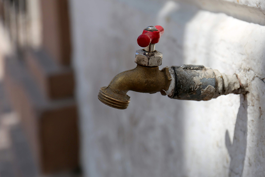 Fata de agua en Torreón. (Rolando Riestra)