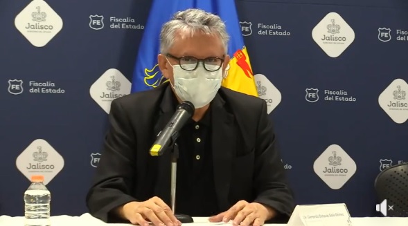 Gerardo Solís Gómez, fiscal general de Jalisco. (Especial)
