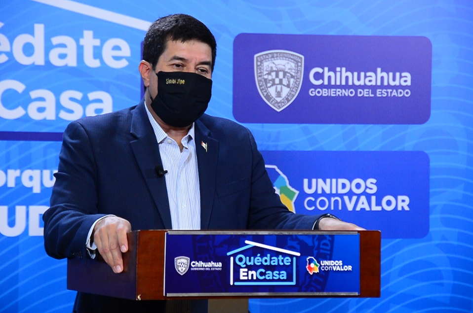 Javier Corral, gobernador de Chihuahua. (Foto: Juan José García Amaro)