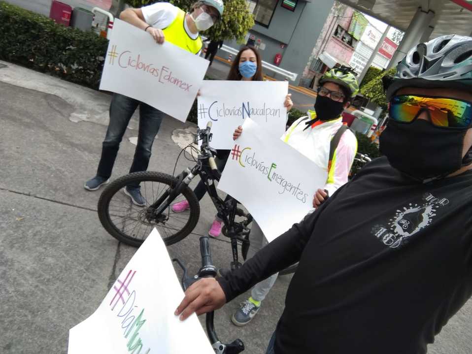 “Naucalpan es un municipio clave en la movilidad ciclista en la zona norponiente del Valle de México". (Especial)
