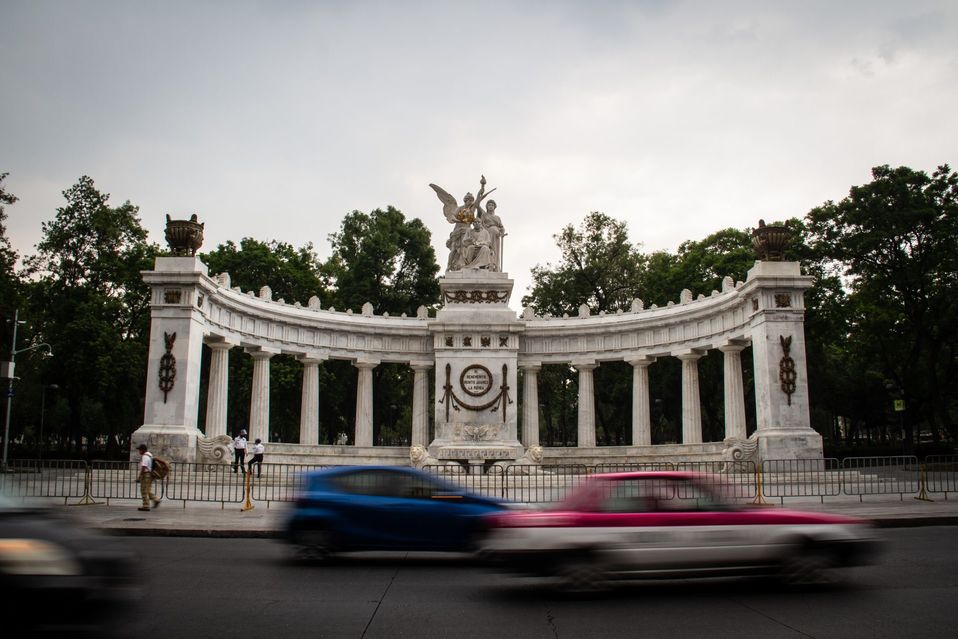 Tráfico vehicular en el Centro de la CdMx. (Cuartoscuro)