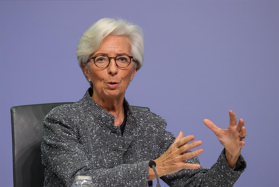 Christine Lagarde, presidenta del BCE (EFE)