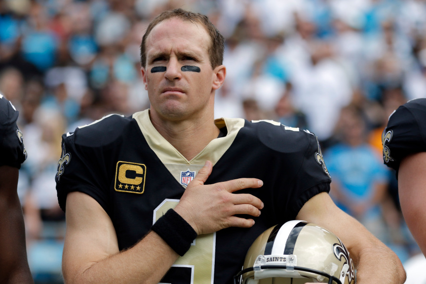 Drew Brees, quarterback de los Saints (AP)