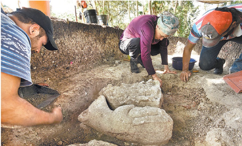 La investigación en Aguada Fénix, a cargo de la Universidad de Arizona, comenzó en 2017. (Takeshi Inomata)