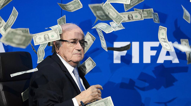 Joseph Blatter, ex presidente de la FIFA (AFP)