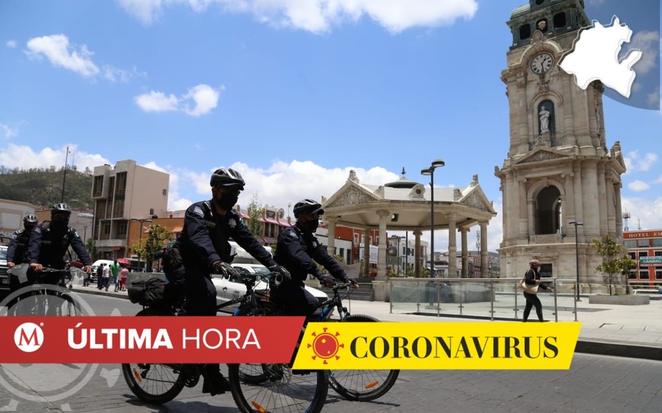 Policías realizan operativos para evitar que se habrán comercios no esenciales durante la cuarentena. (Jorge Sánchez)