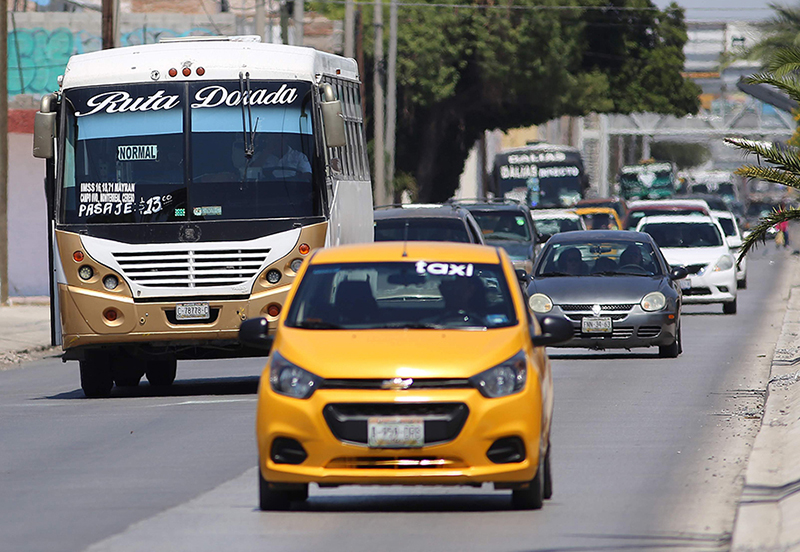 Transporte público de Torreón. (Mauricio Román)