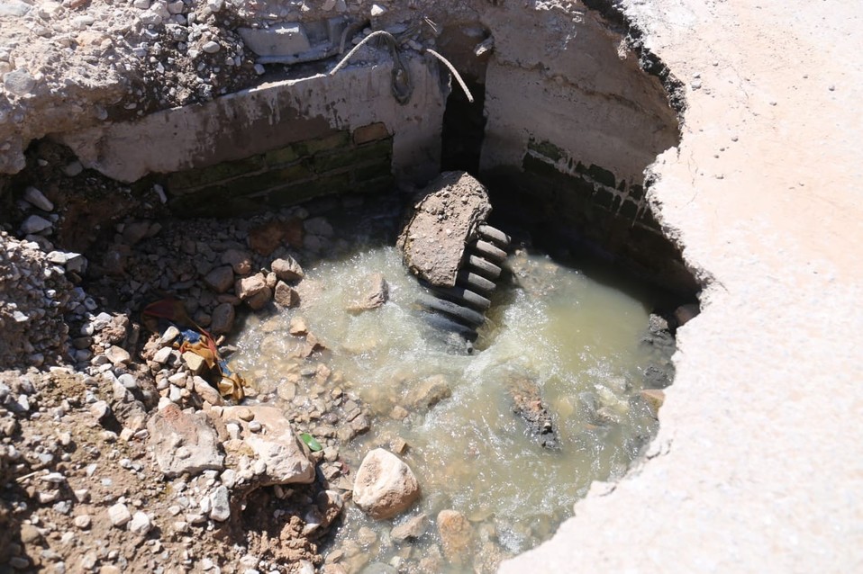 Brote de aguas negras en Lerdo. (Rolando Riestra)