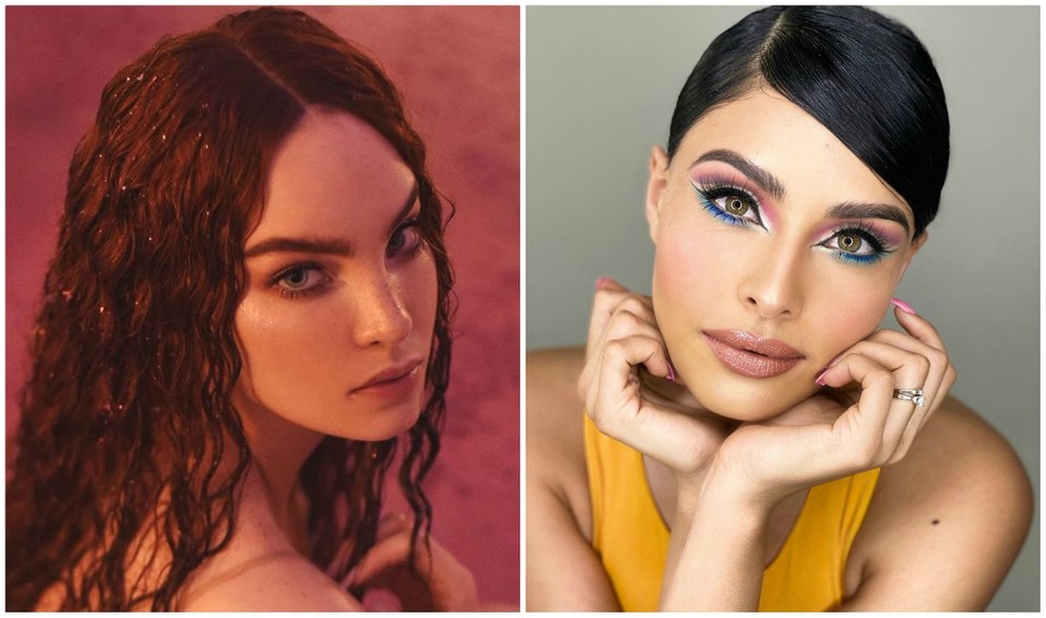 Kristal Silva imita outfit de Belinda en 'VLA' (Especial/Instagram).