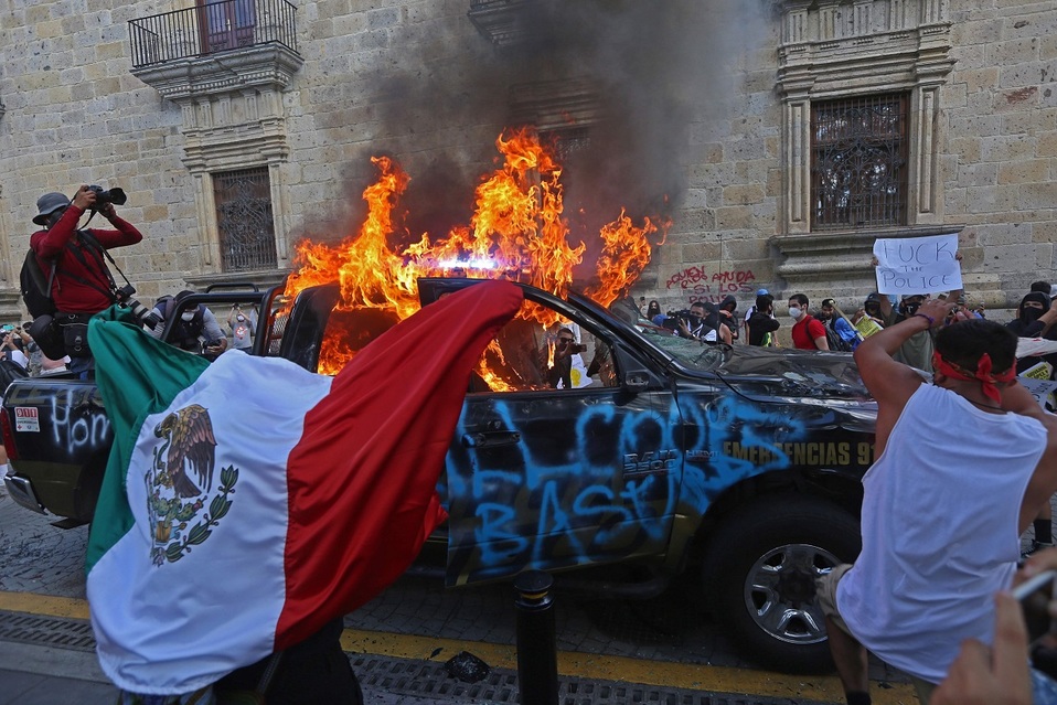 Miles de personas salieron a las calles para pedir justicia para Giovanni López quien fue asesinado el pasado 4 de mayo presuntamente por policías mun
