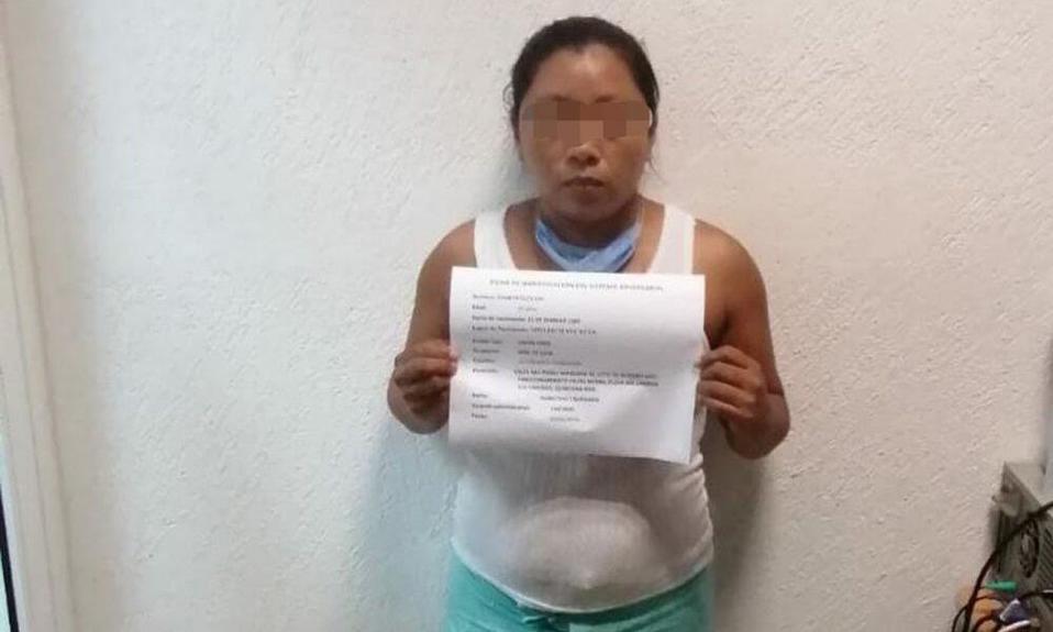 La mujer fue detenida en su domicilio. (Foto: Alejandro Vázquez)
