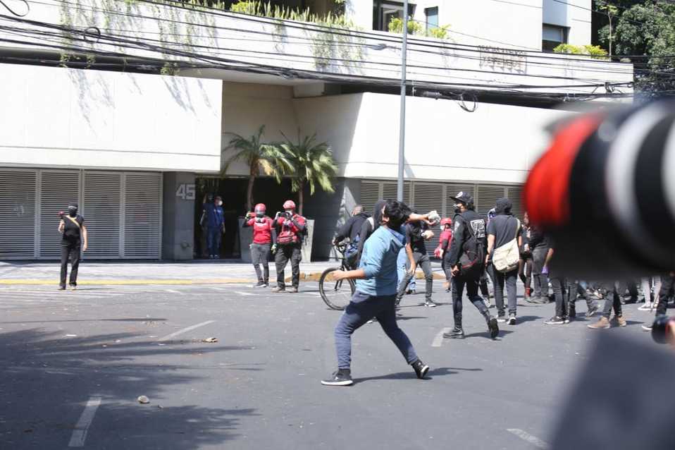 Vandalismo en la Ciudad de México (Juan Carlos Bautista.)