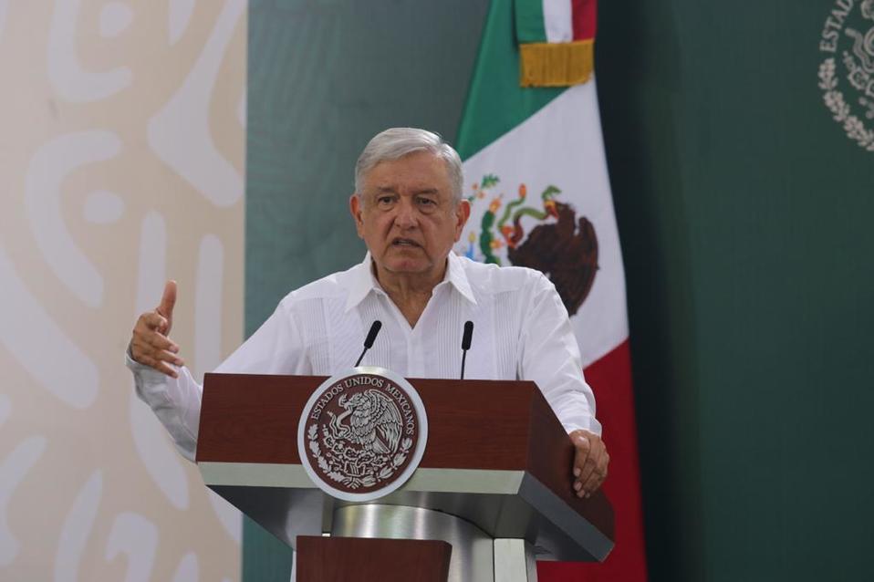 El Presidente en su conferencia matutina desde Villahermosa, Tabasco