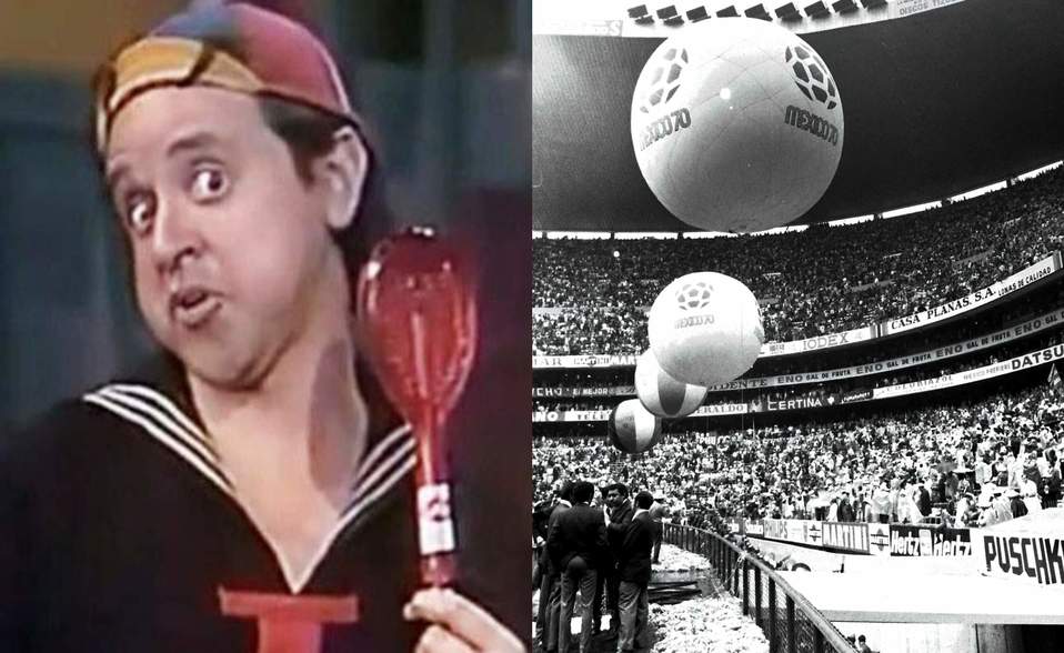 Carlos Villagrán probó como fotógrafo y cubrió un Mundial antes de ser Quico (Especial / Mexsport)