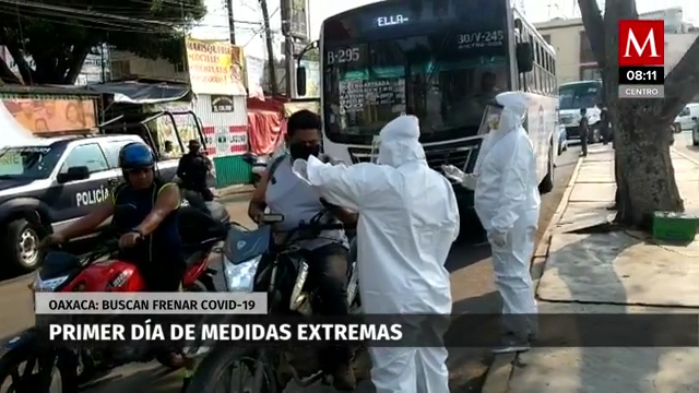 Zona metropolitana de Oaxaca registra cierre total de comercios por covid-19