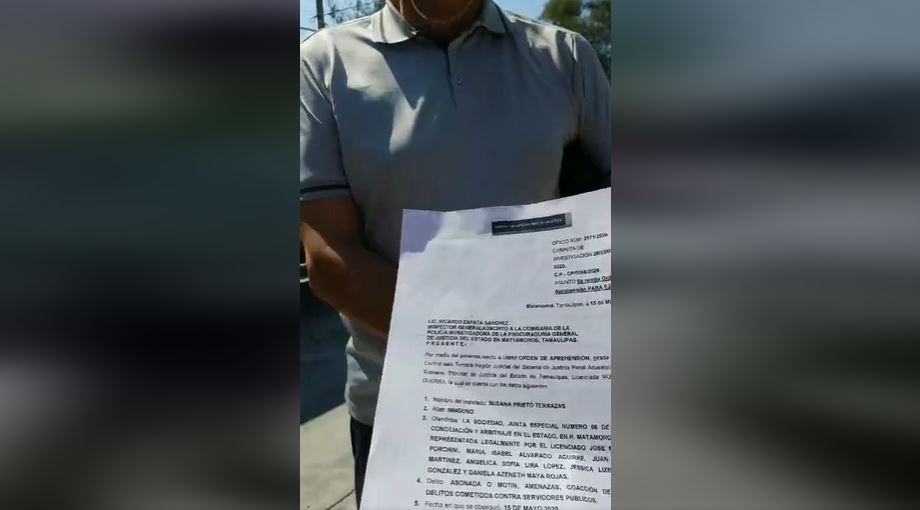 Detienen a la abogada Susana Prieto | Cortesía