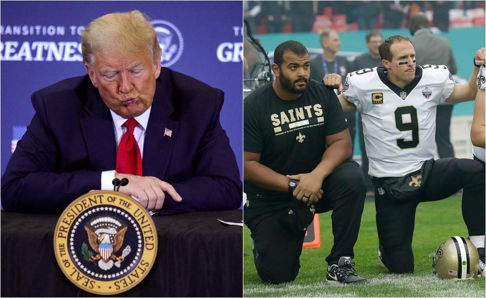 Donald Trump critica a la NFL tras cambiar de opinión sobre las protestas en el himno (Reuters / AP)