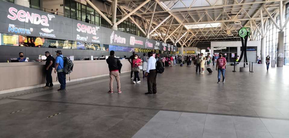 El flujo de usuarios se vio reducido en comparación a otros años. Foto: Especial.