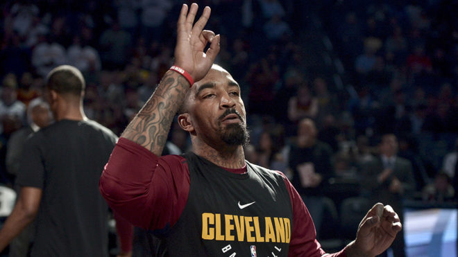 JR Smith, ex jugador de Cleveland Cavaliers (AP)