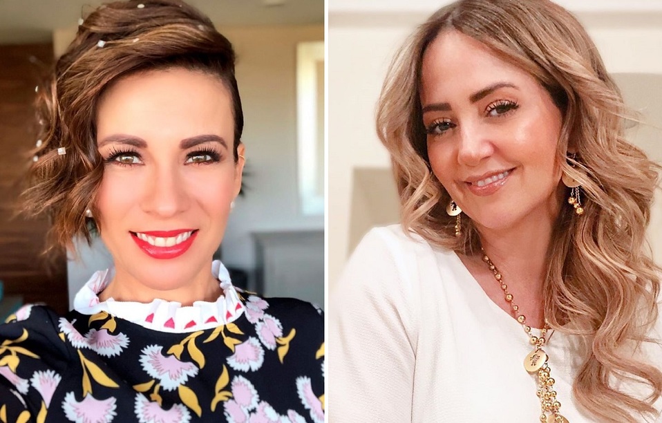 Las conductoras se halagaron mutuamente en Instagram (Especial).
