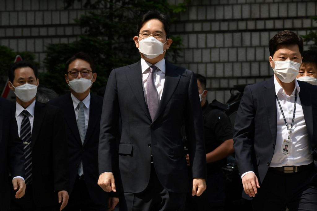 Lee Jae-yong había timado el liderazgo de Samsung en 2014. (AFP)