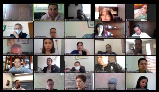 Reunión virtual para analizar iniciativa de Ley de Amnistía. (Cortesía)