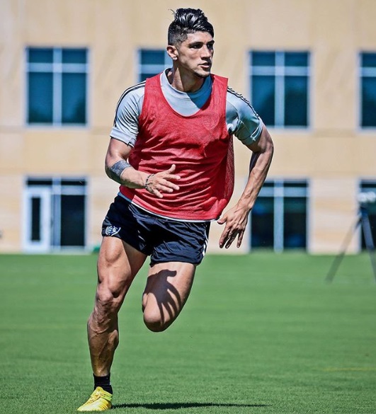 Alan Pulido, delantero del Sporting Kansas City (Instagram @alan_pulido17)
