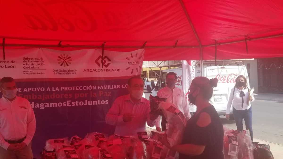 Esto forma parte del programa  “Seguridad y protección, ante el covid-19, # Hagamos esto juntos”. Foto: Especial.