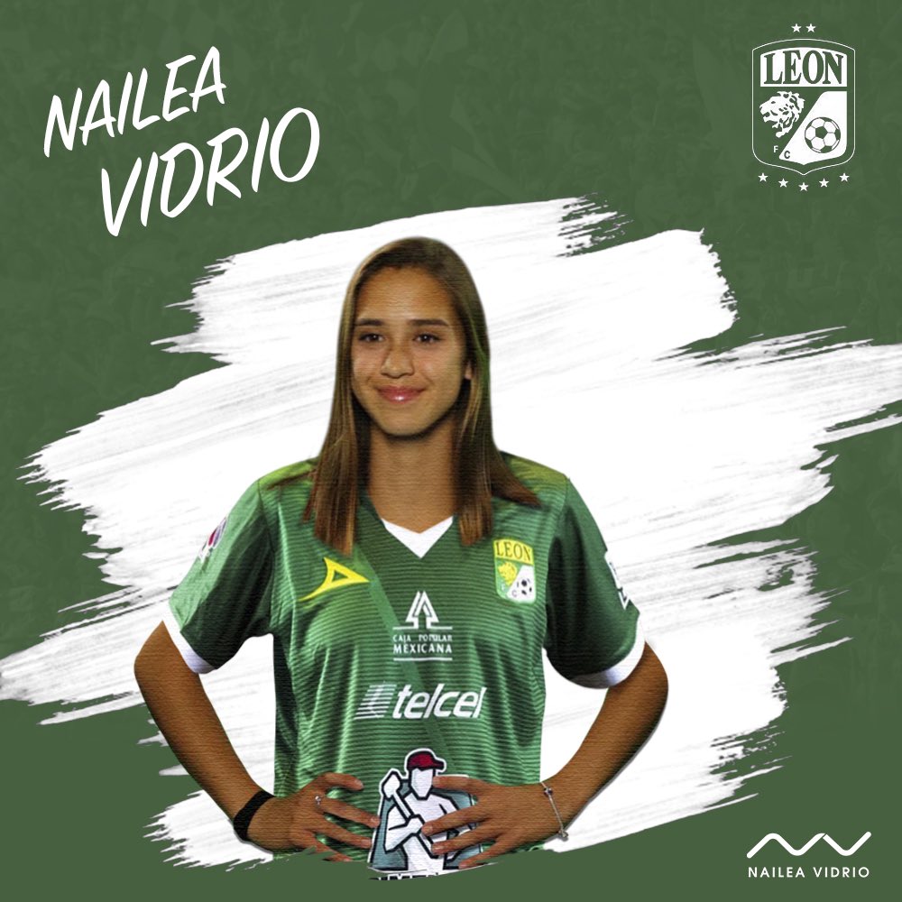 León Femenil anuncia el fichaje de Nailea Vidrio (Twitter @NaileaVidrio)