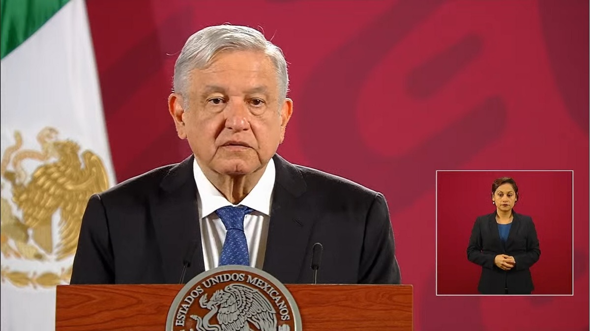 López Obrador en su conferencia de prensa del 09 de junio. (Especial)
